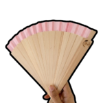 Éventail en bois Sunkisses-Accessoire d'Été | LadyBio